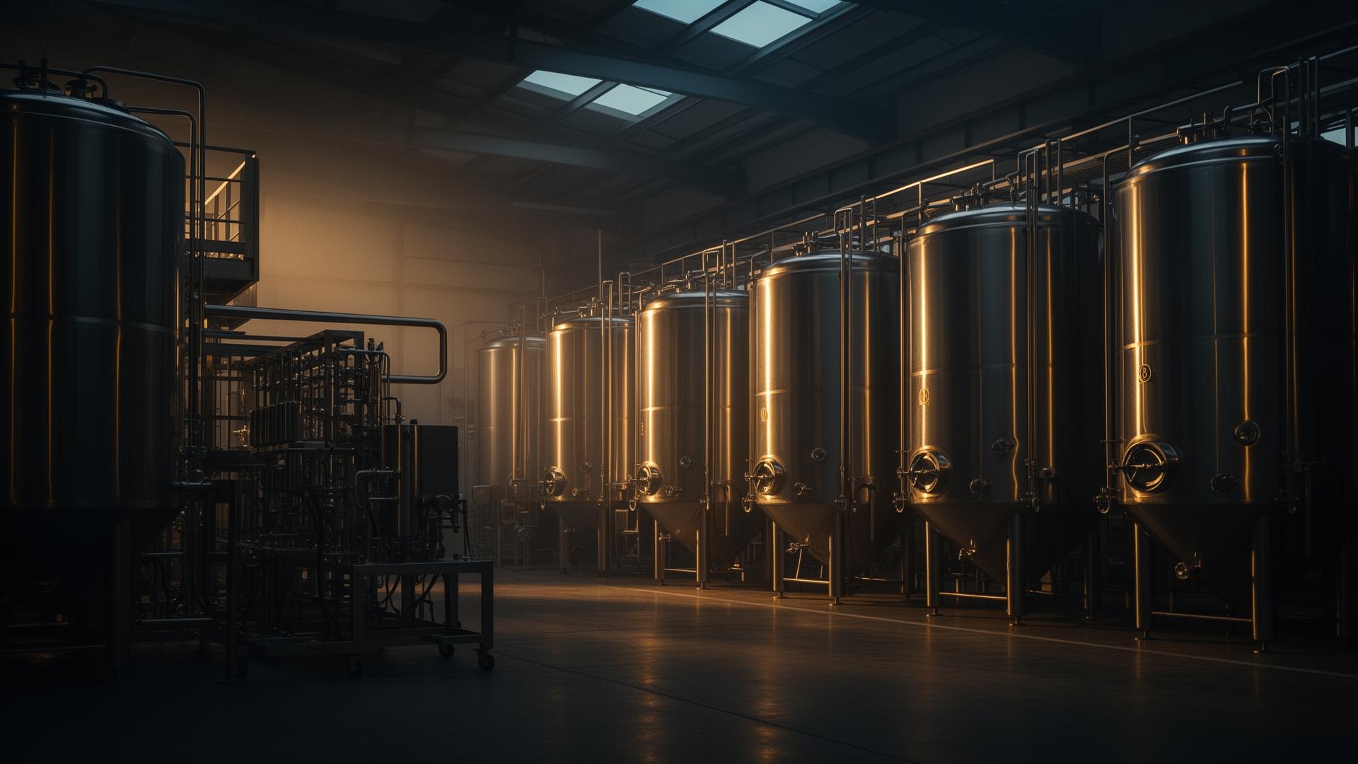 Clearwater beverage production facility interior